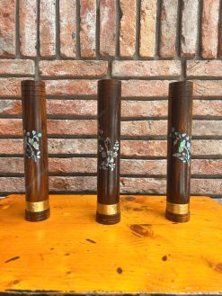 Điếu cày biến hình giấu nỏ mun khảm BH21 bền đẹp 4 dieu cay bien hinh giau no bh212