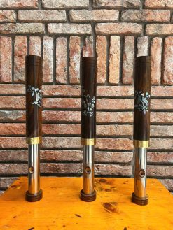 Điếu cày biến hình giấu nỏ mun khảm BH21 bền đẹp 6 dieu cay bien hinh giau no bh214
