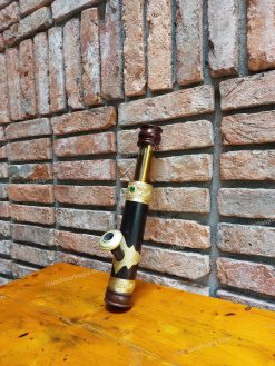 Điếu cày mini rút bỏ túi trúc rút khảm ngọc MNBT13 gọn đẹp