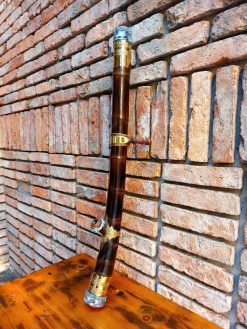 Điếu Cày Tre Gai Dáng Cong Bọc Đồng TG43 đẳng cấp sang trọng