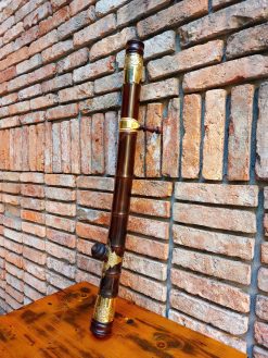 Điếu Cày Tre Gai Dáng Cong Bọc Đồng TG46 đẳng cấp sang trọng