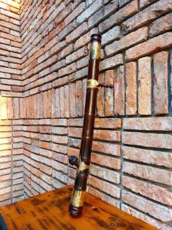 Điếu Cày Tre Gai Dáng Cong Bọc Đồng TG46 đẳng cấp sang trọng