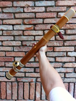 Điếu cày trúc bọc mây thảm N29