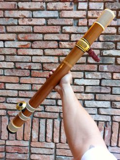 Điếu cày trúc bọc mây thảm N29