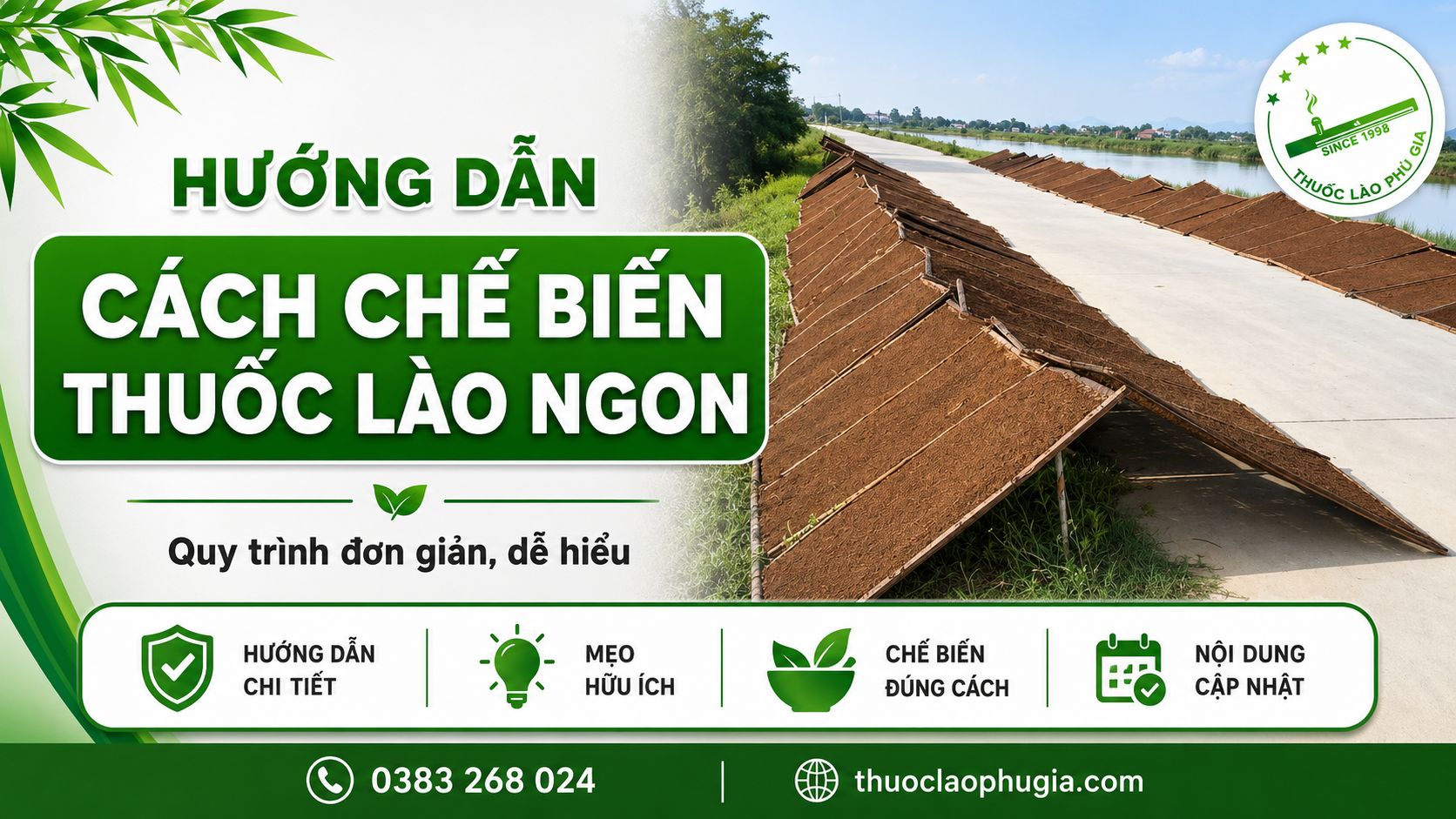 cách chế biến thuốc lào ngon chuẩn