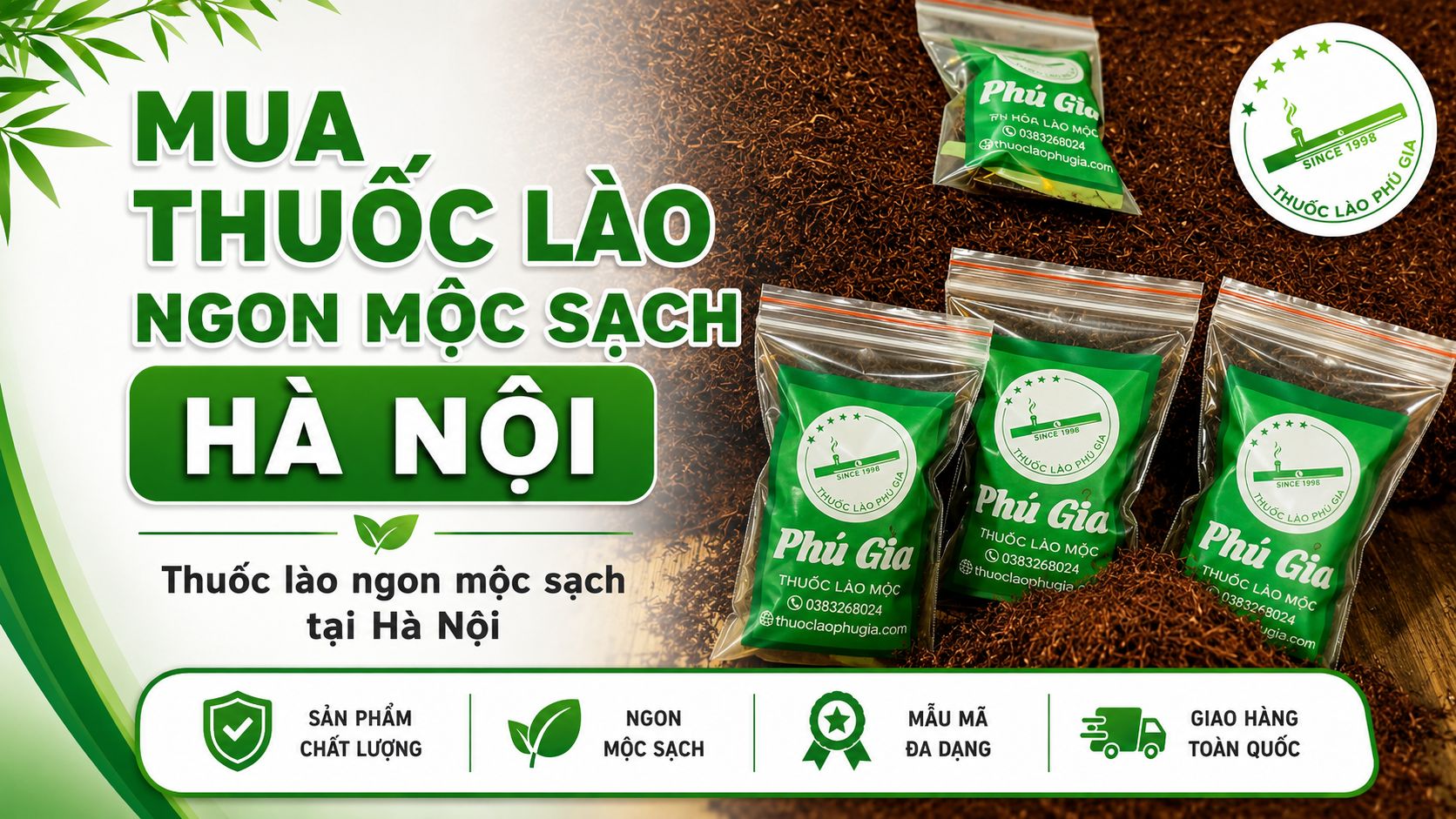 thuốc lào hà nội chuẩn mộc