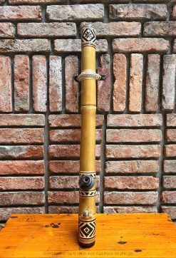 Điếu Cày Tre Gai Đan Mây Chân Sừng Nỏ Cẩm - TG51 2 dieu cay tre gai dan may chan sung no cam tg51 2