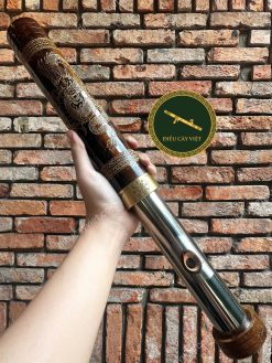 Điếu cày gỗ mun biến hình - BH25 3 bh25 3