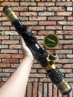 Điếu cày và giá đỡ gỗ mun cao cấp - BRK04 8 brk04 8