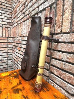 Điếu cày nứa đan mây gỗ cẩm MNN17 (New) 2 dieu cay nua dan may go cam mnn17 new 2