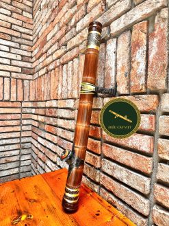 Điếu Cày Tre Bọc Đồng Khảm Nổi - TG53 1 tg53 1