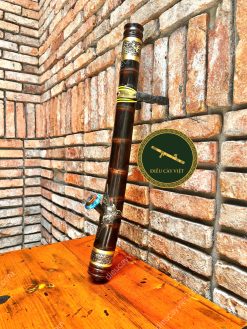 Điếu Cày Tre Bọc Đồng Khảm Nổi - TG53 6 tg53 6