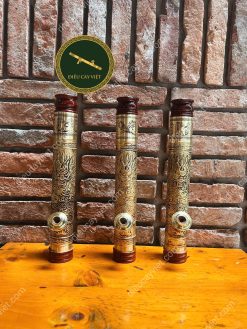 DK08 - Điếu cày đồng nguyên khối rút trạm nổi cực đẹp 2 dk08 4